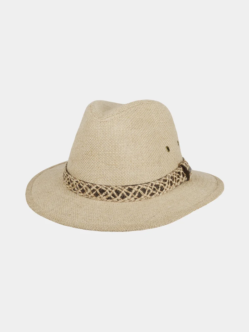 Bluford - Hennep hoed - Beige