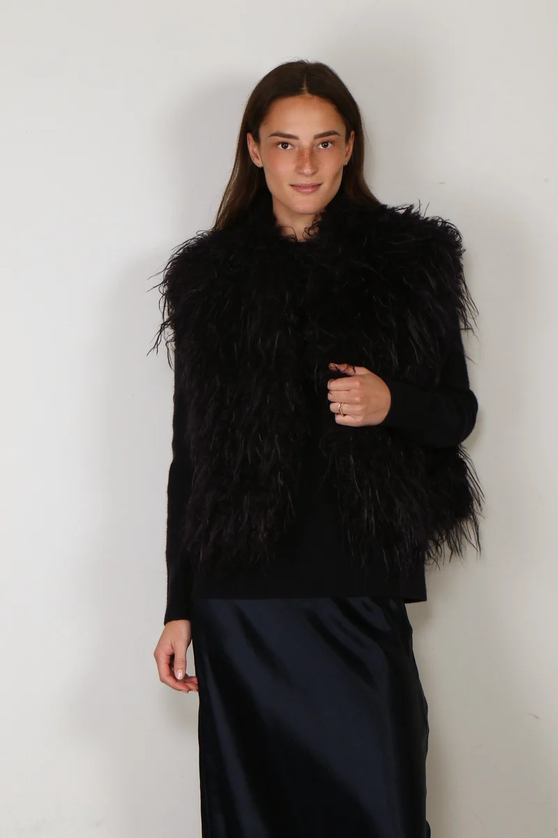 Forte_Forte - Vest - Eco Mongolia Vest - Notte