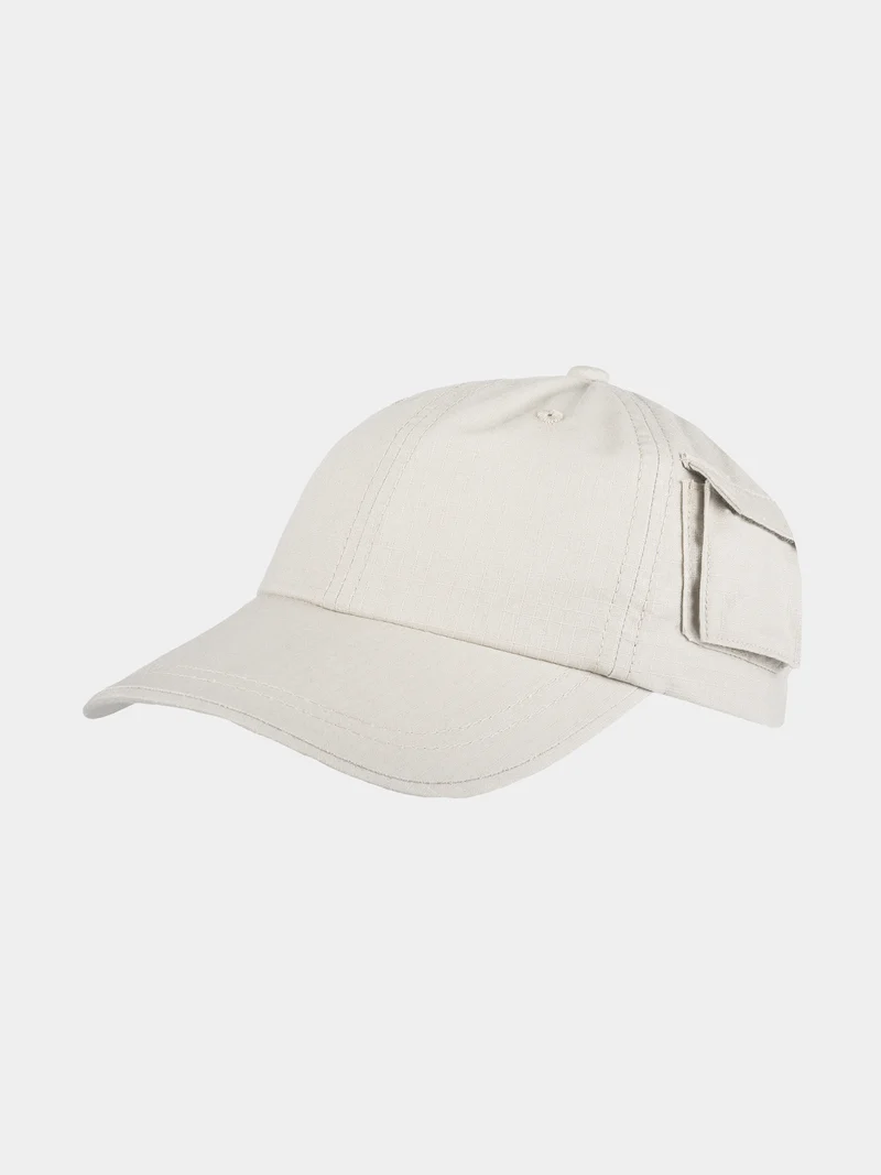 Evan Utility - Baseball cap met ribstop patroon - Klei