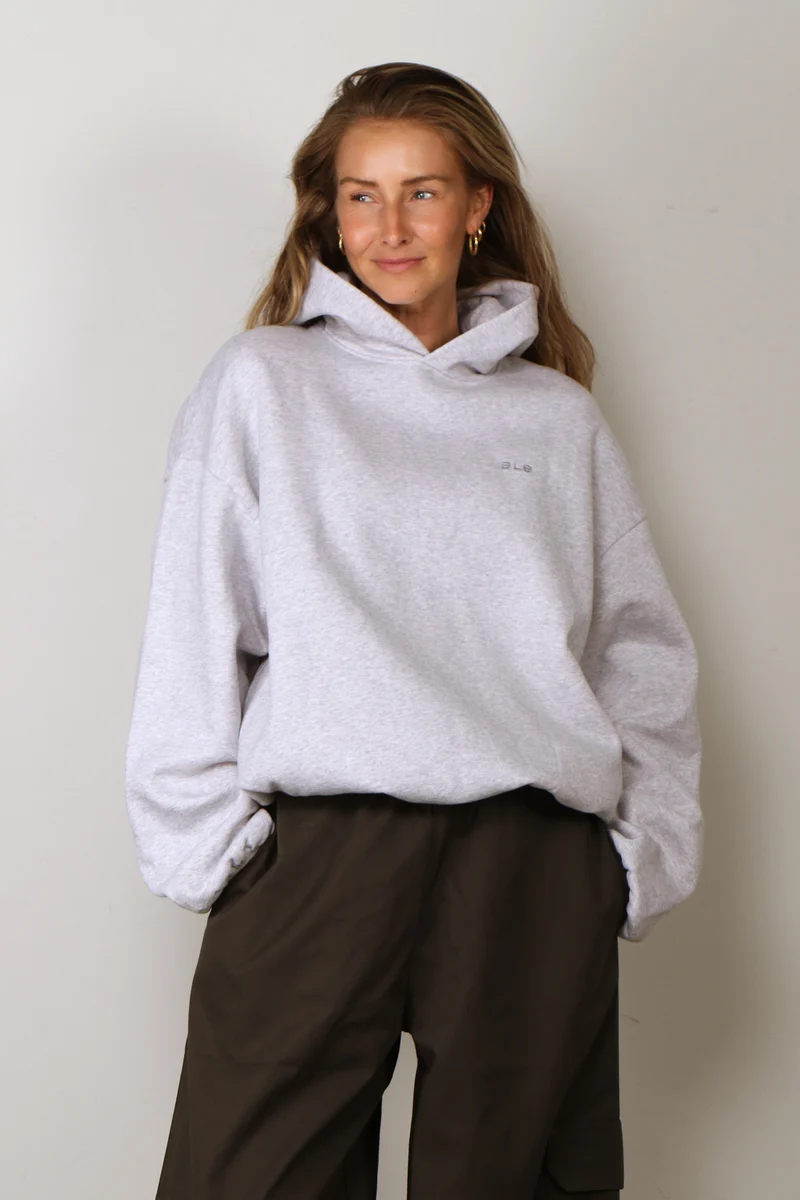 BYLOTTE Studios - Hoodie - Mabel Hoodie - Grey Melange