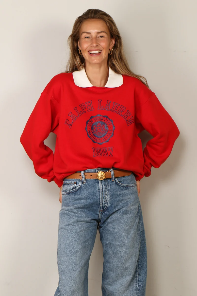 Ralph Lauren - Sweater - Knit Sweatshirt - Very Red