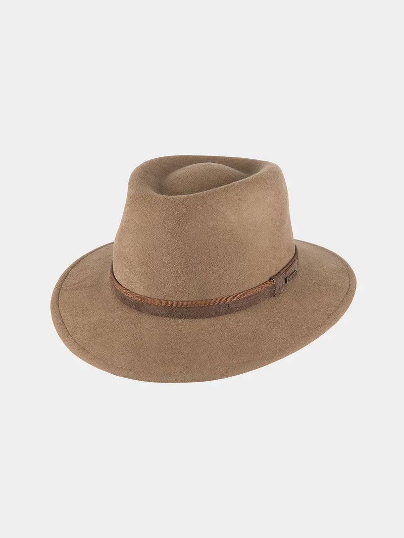 Toronto - Vilten hoed - Beige