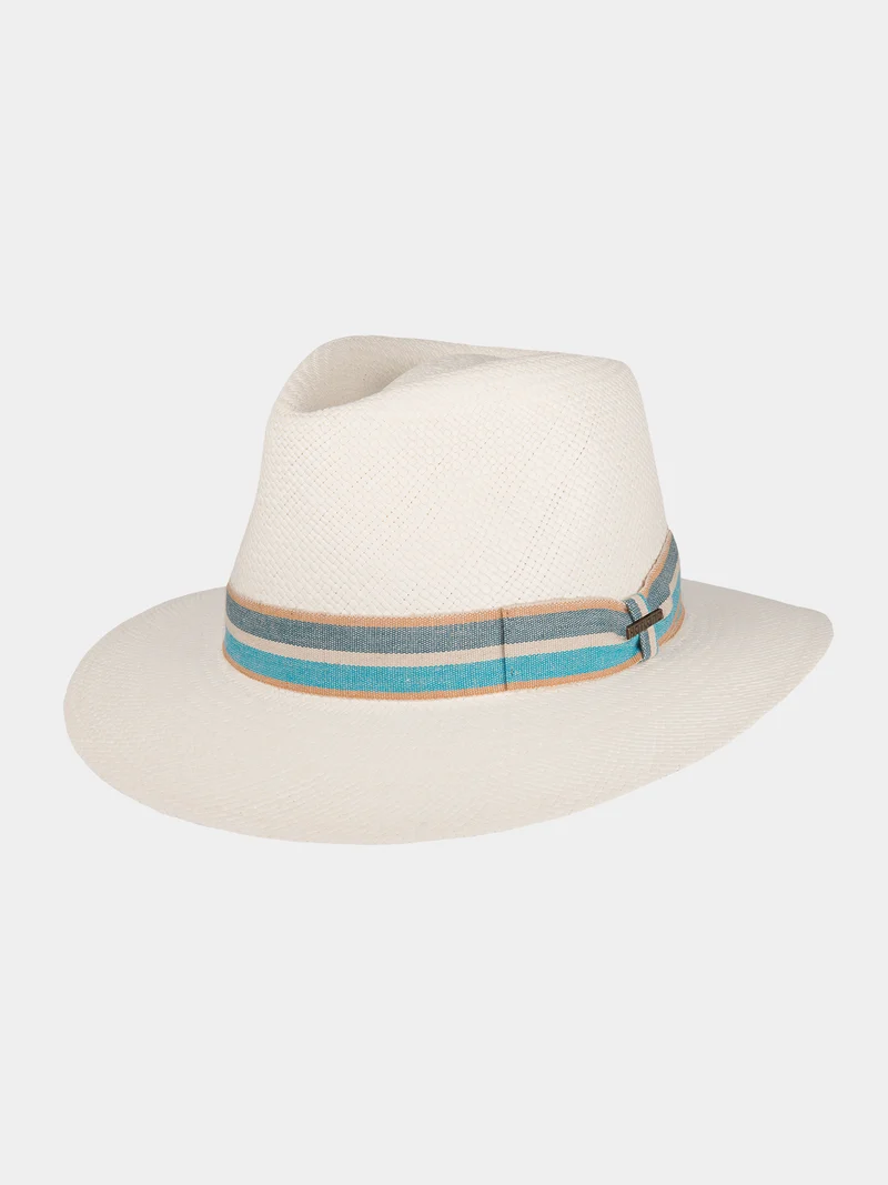 Charles - Panama hoed - Blauw