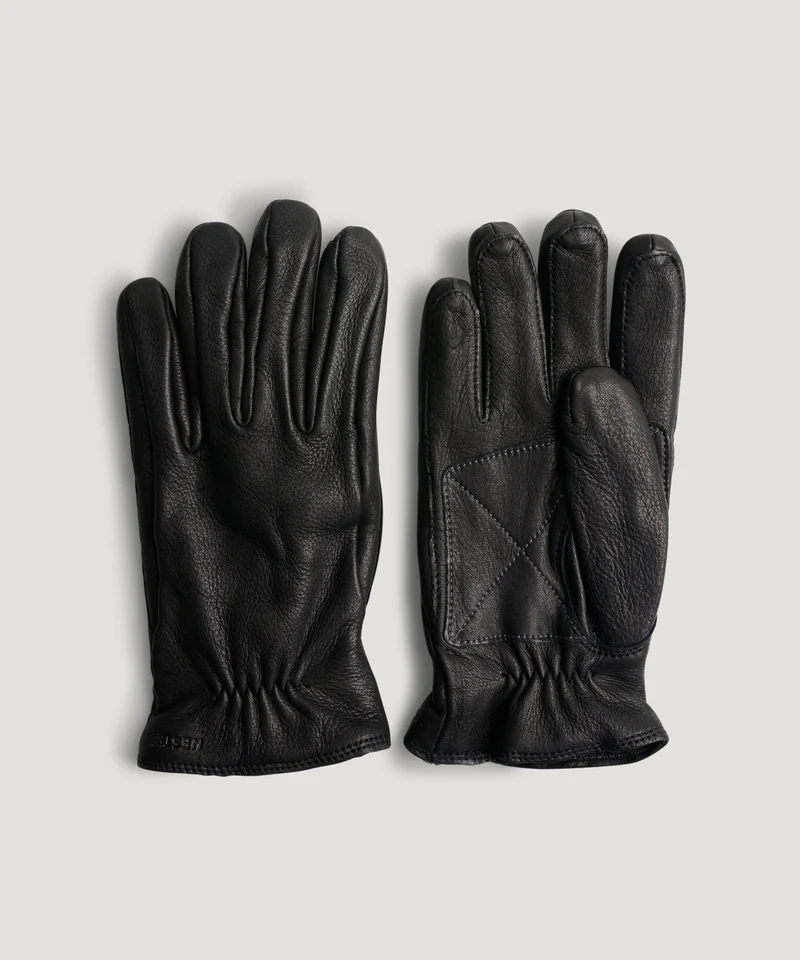 Eirik handschoenen hertenleer zwart