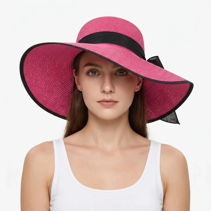 Zomerhoed Dames Met Brede Rand