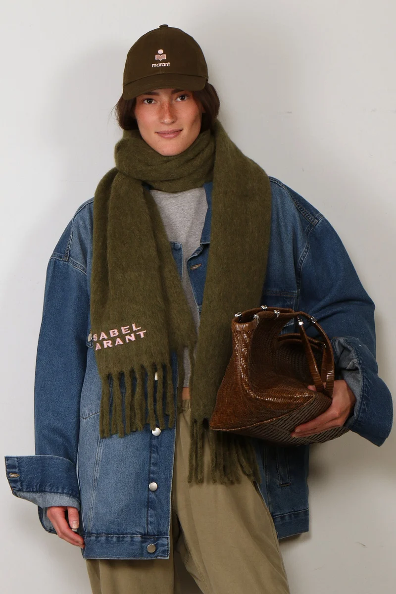 Isabel Marant - Sjaal - Firny - Khaki