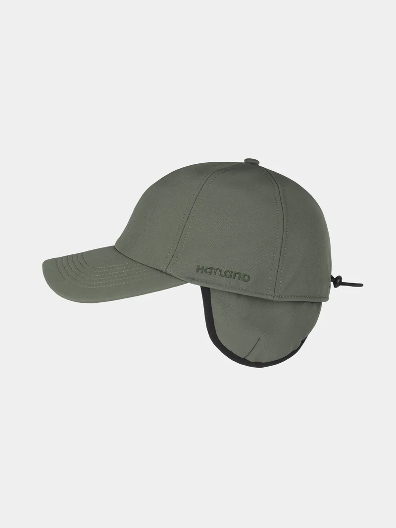 Branco - Softshell baseball cap met oorflap - Groen