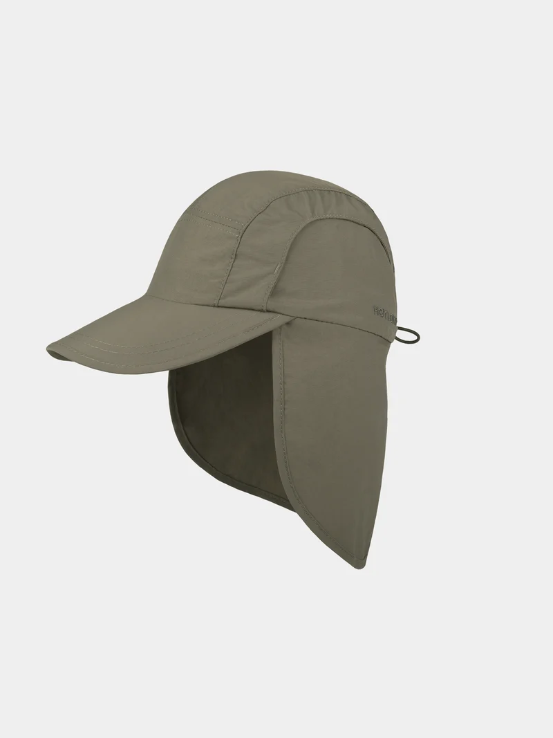 Malcolm Cooldown - Verkoelende baseball cap met nekflap - Olijf groen