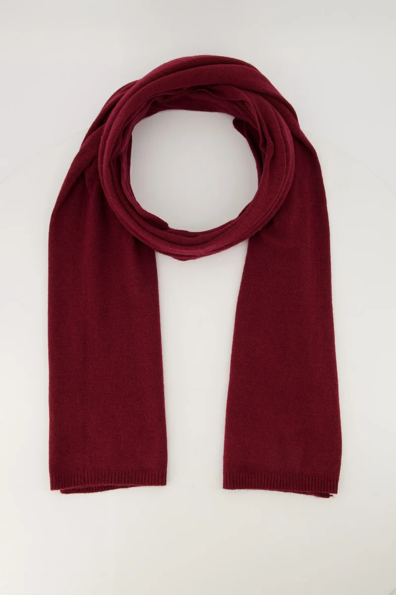 Cashemere sjaal Cassy Bordeaux