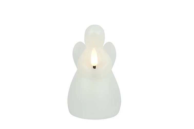 Engel kaars Led wit
