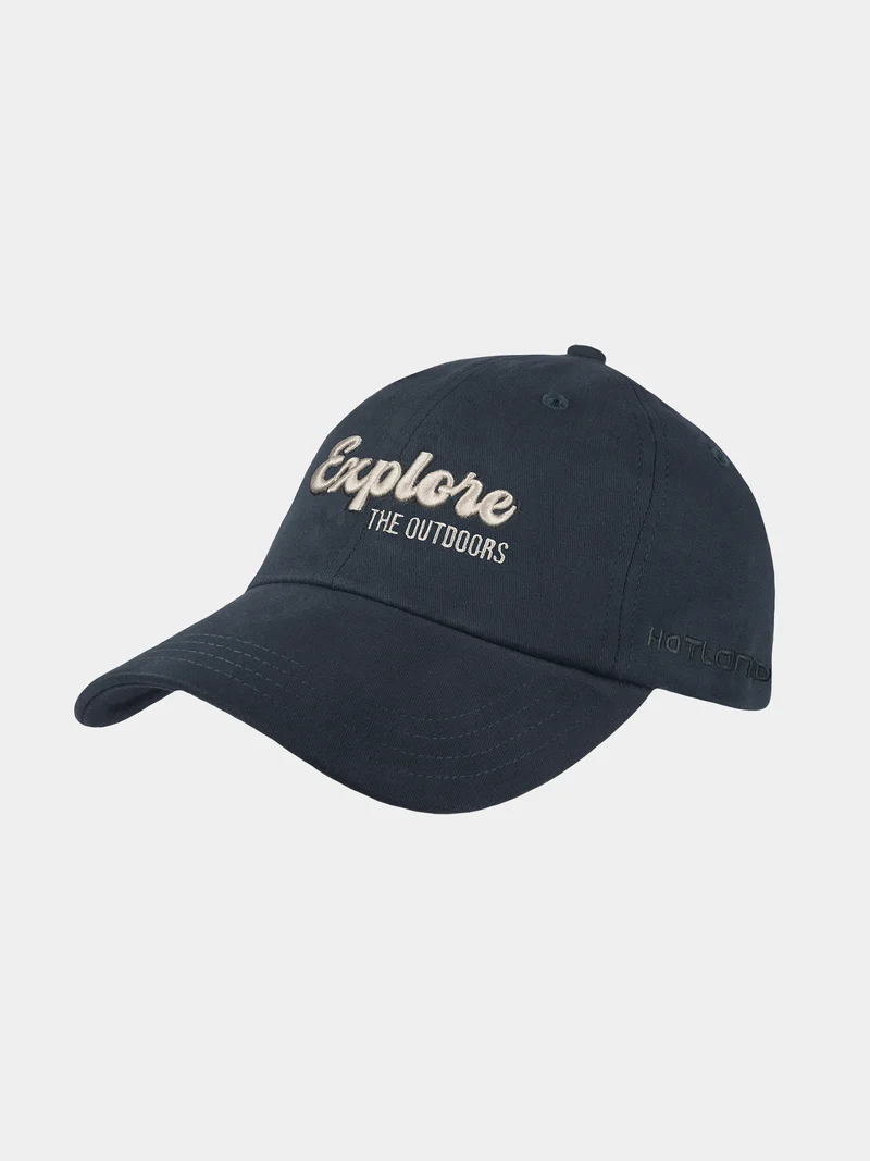 Diaz - Katoenen baseball cap - Marine blauw
