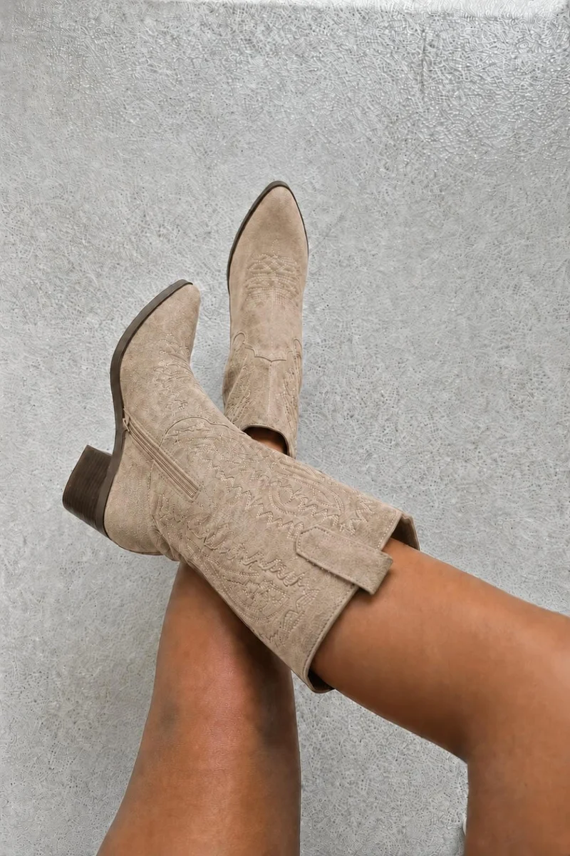 Bloom - Lupine Boots - Taupe