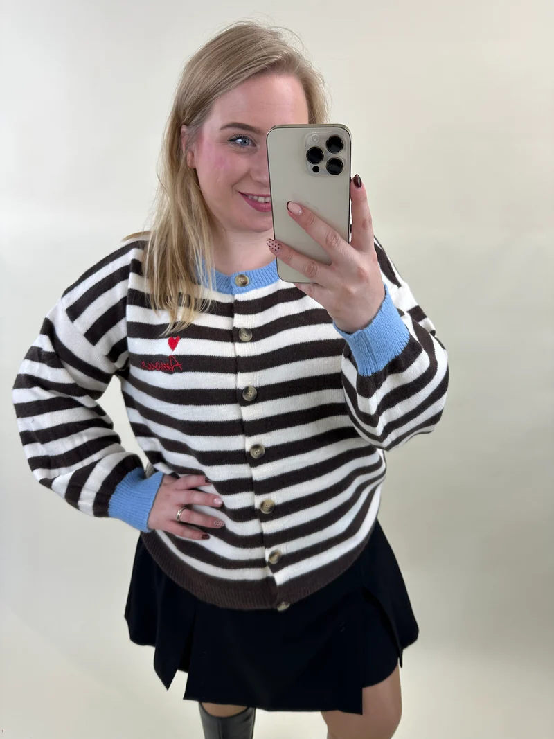Vest Amour Stripe
