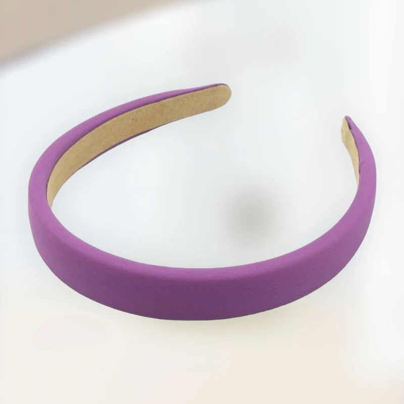 Diadeem / Haarband effen 2cm Paars