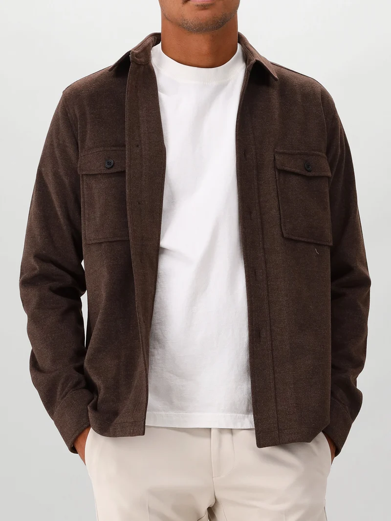 Genti Overshirt Bruin