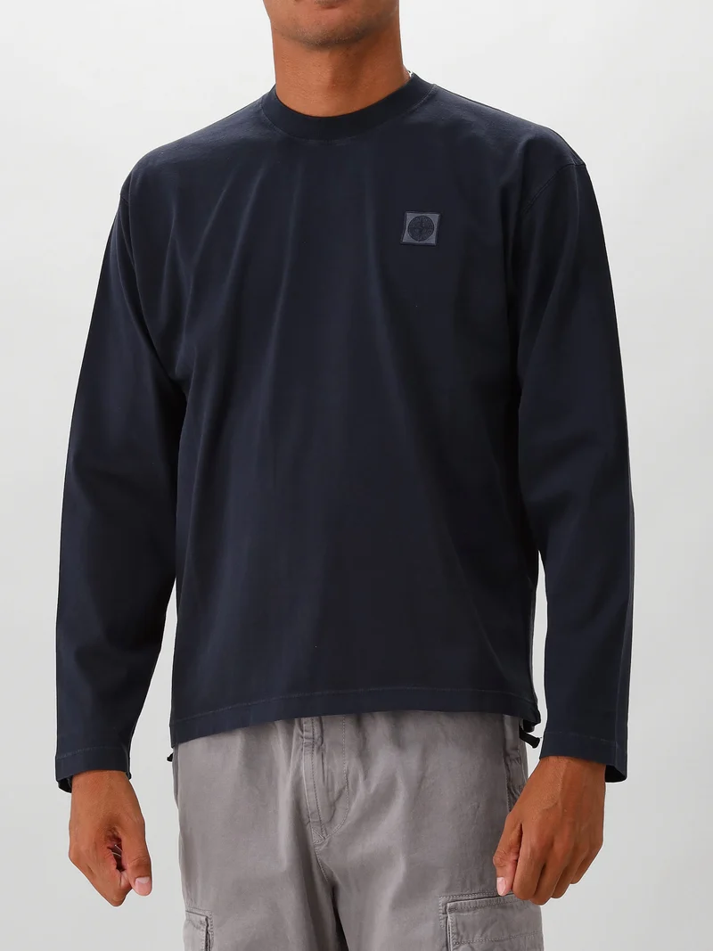 Stone Island Longsleeve Blauw