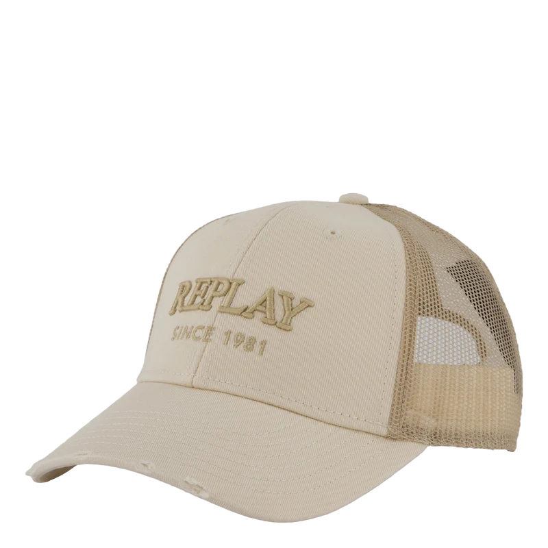 Logo Trucker White Smoke