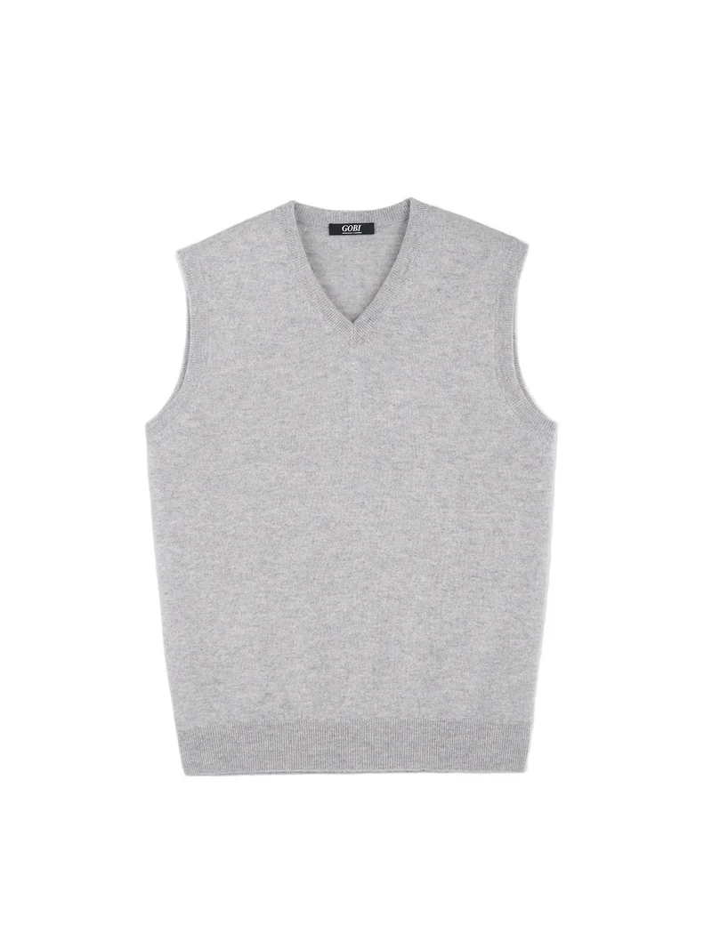 Essential V-Neck Cashmere Vest
