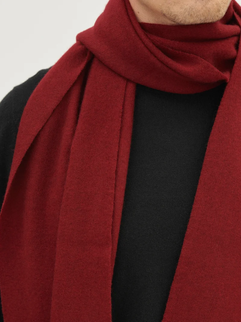 Cashmere Fringed Scarf