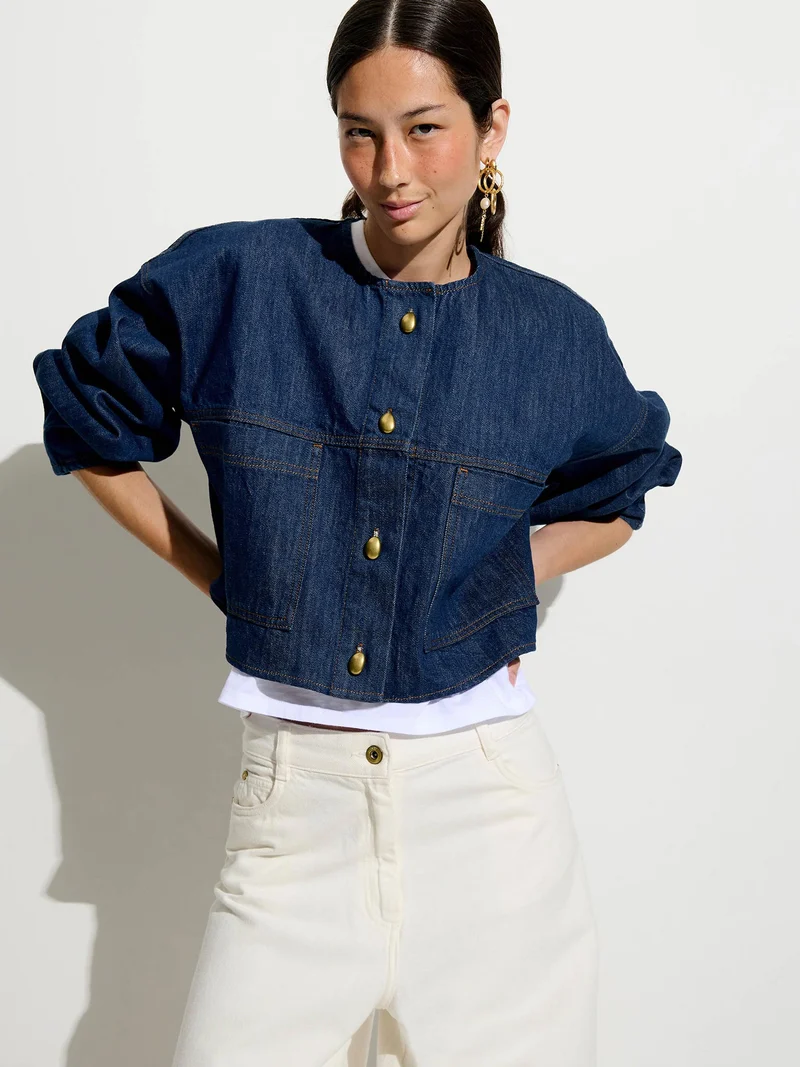 Denim jasje almodiva
