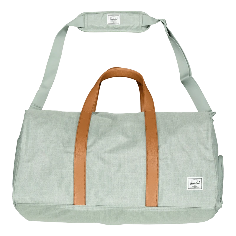 Herschel Novel Duffle Iceberg Green Crosshatch