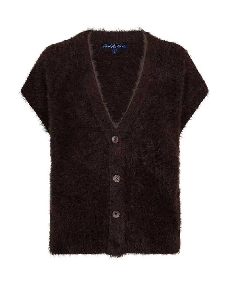 Sleeveless fuzzy