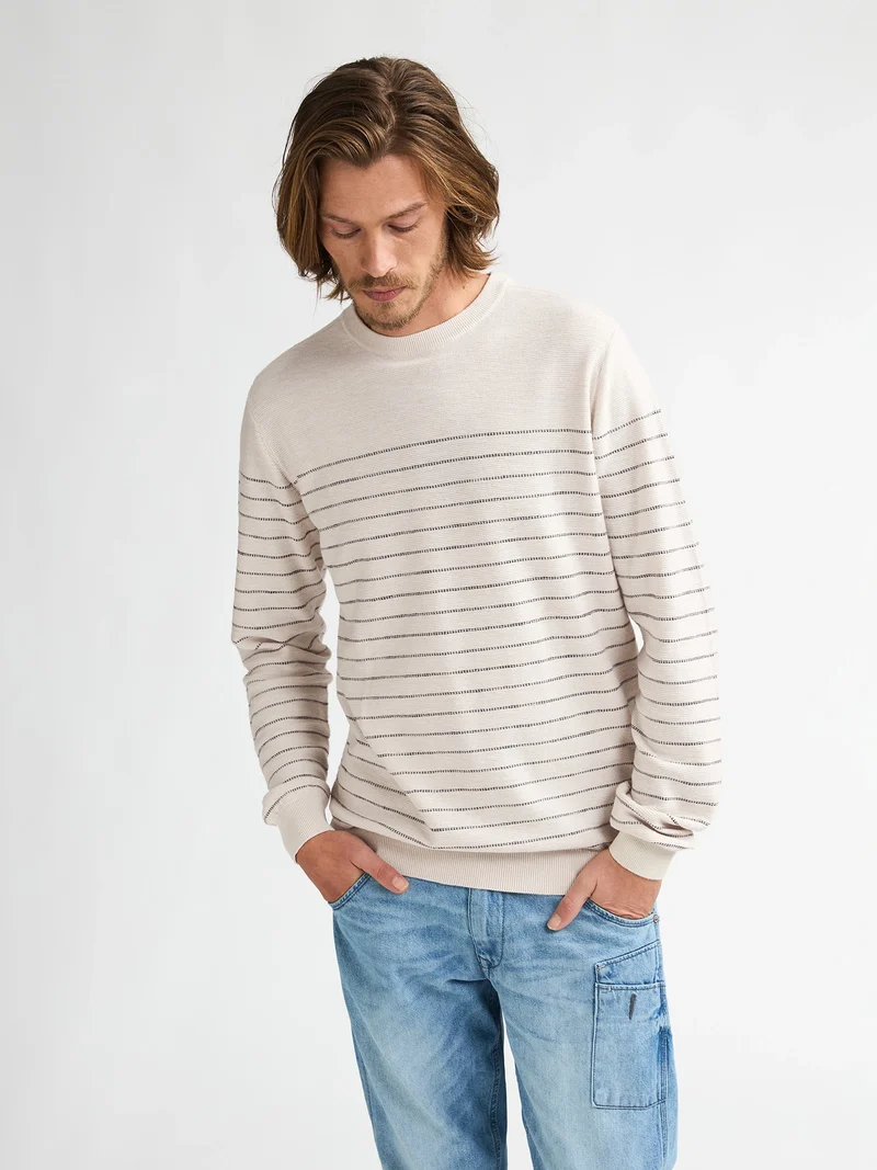 Sweater met ronde hals Chiltepin