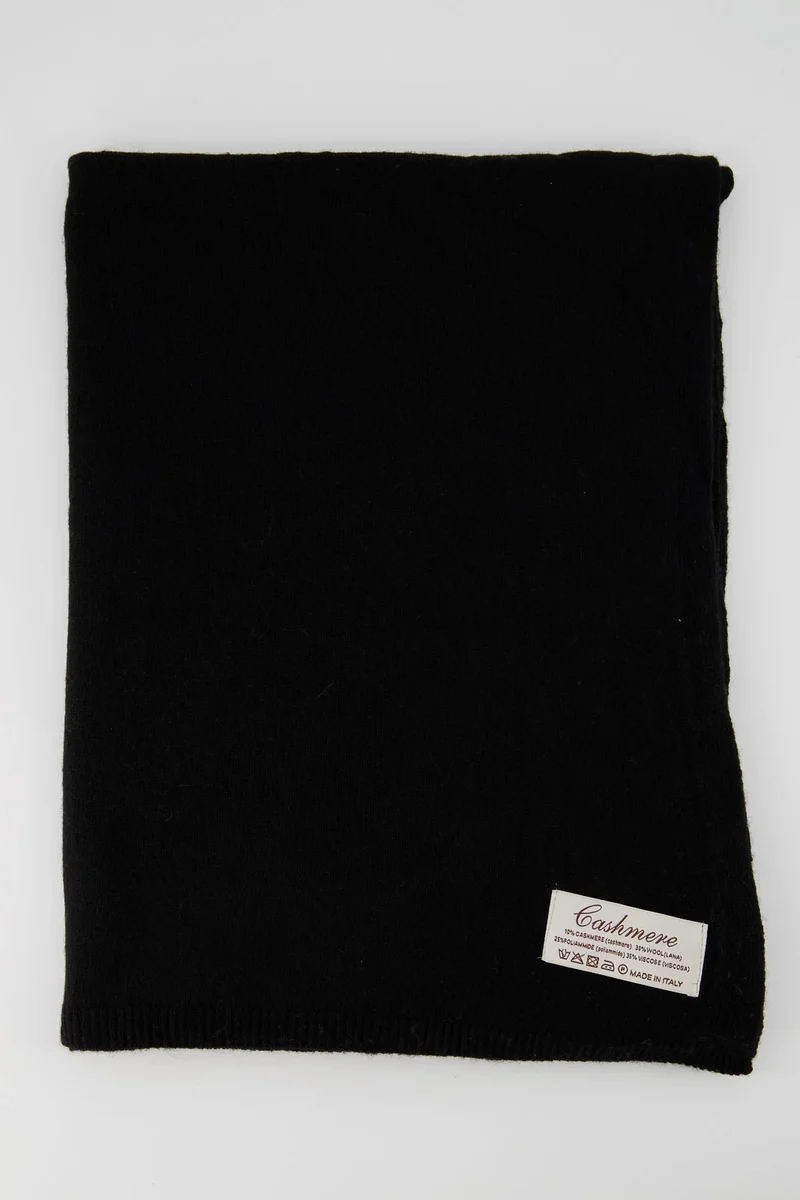 Cashemere sjaal Cassy Black