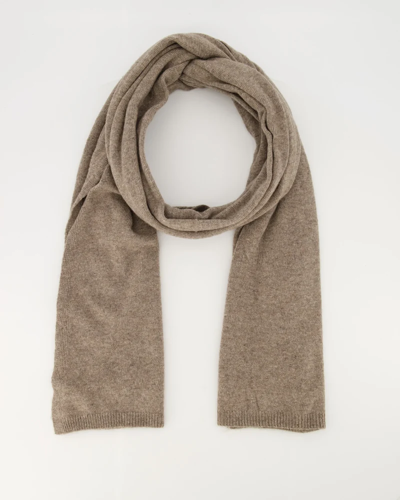 Cashemere sjaal Cassy Taupe