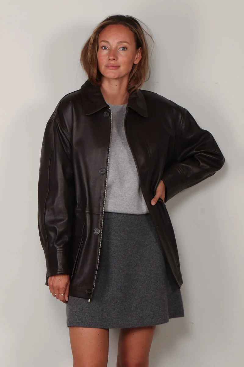 Arma - Jacket - Maeve - Coffee Bean