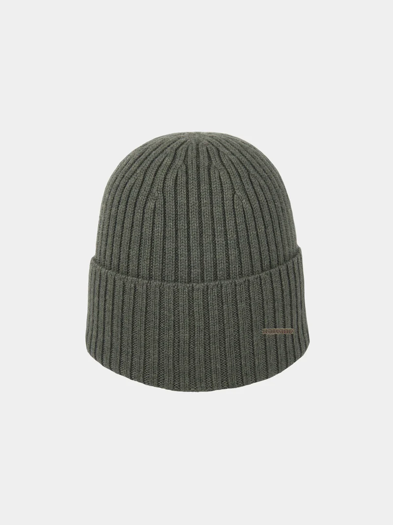 Valo Merino - Wollen muts - Olijf groen