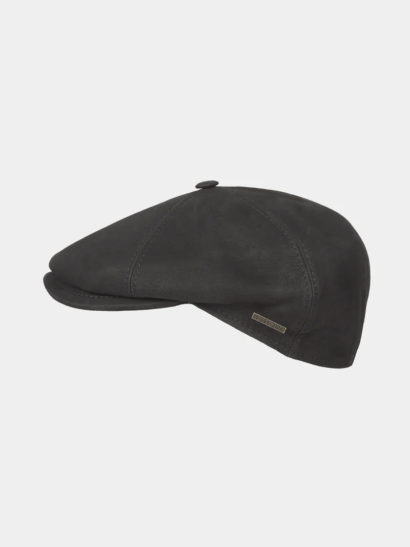 Minco - Leren pet - Zwart