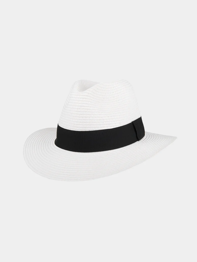 Sim - Toyo hoed - Wit