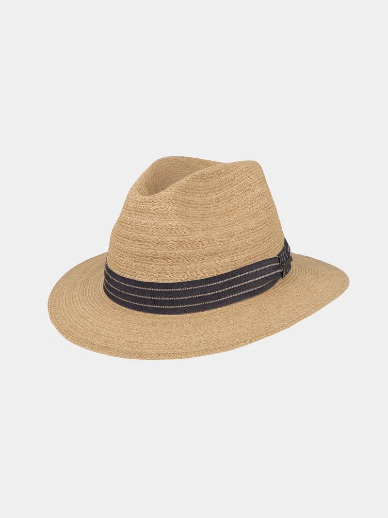 Coldplay - Toyo hoed met stijlvolle hoedband - Beige