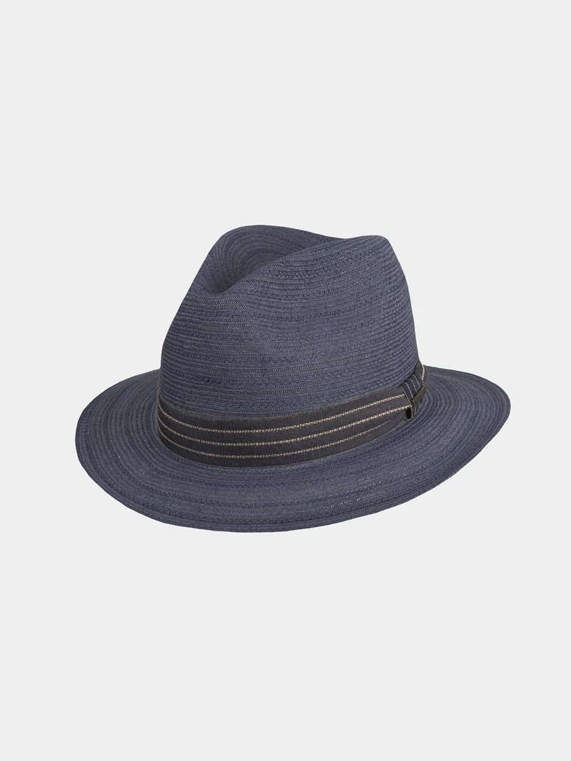 Coldplay - Toyo hoed met stijlvolle hoedband - Marine blauw