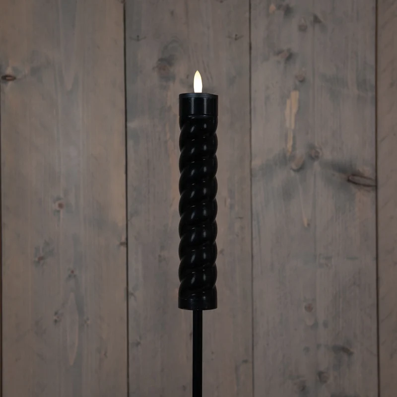 Swirl fakkel zwart