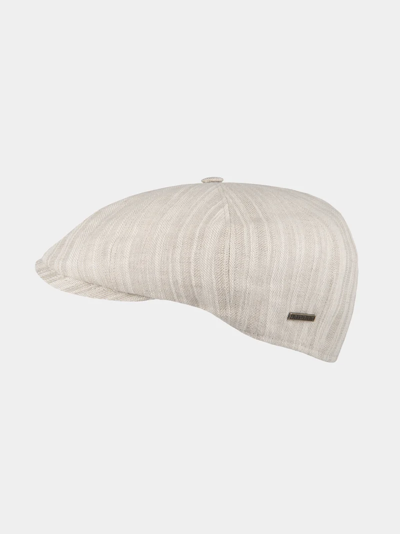Blake - Stijlvolle flatcap - Naturel