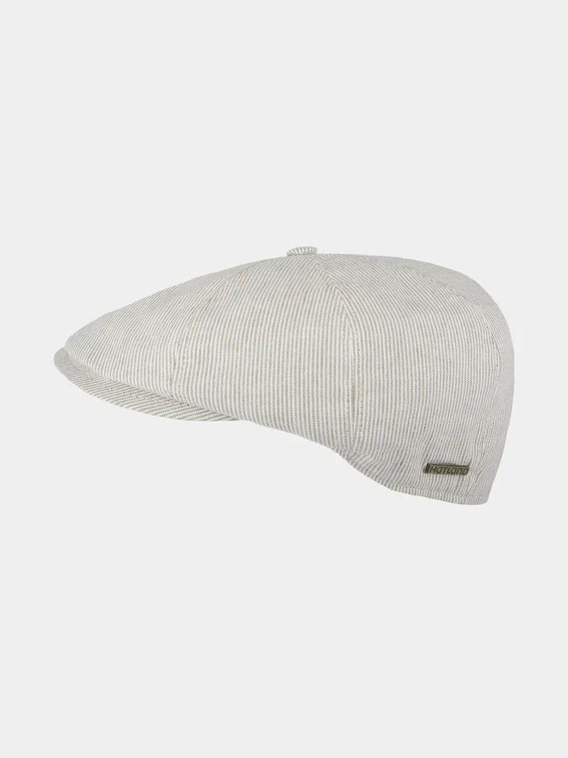 Elias - Gestreepte flatcap - Groen