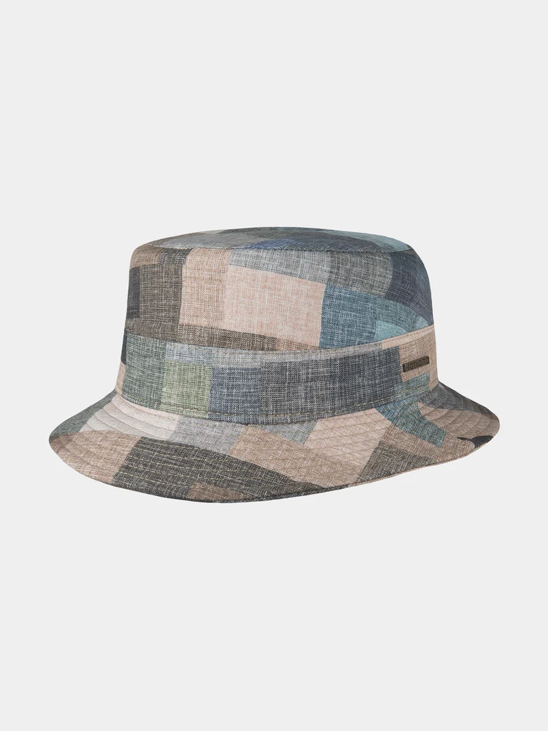 Badger - Katoenen patchwork vissershoed - Groen
