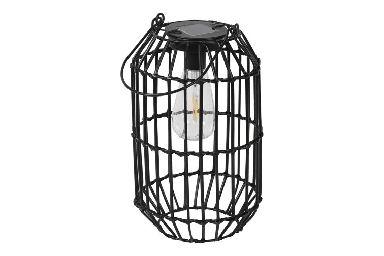 Solar lamp hangend LED Kalita L zwart