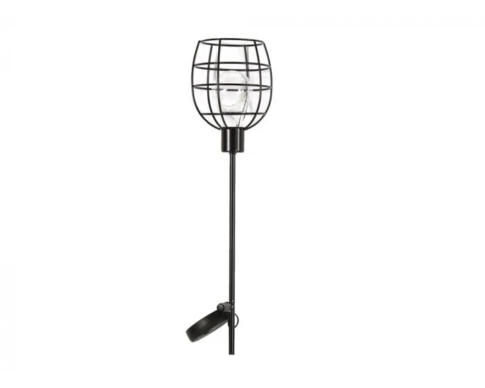 Solarlamp tuinsteker Lomax zwart
