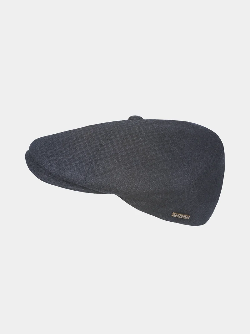 Dinte - Wollen flatcap - Marine blauw