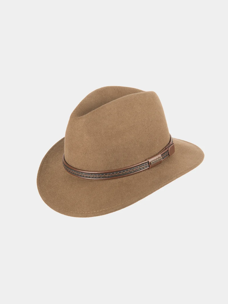 Ashford - Vilten hoed - Khaki