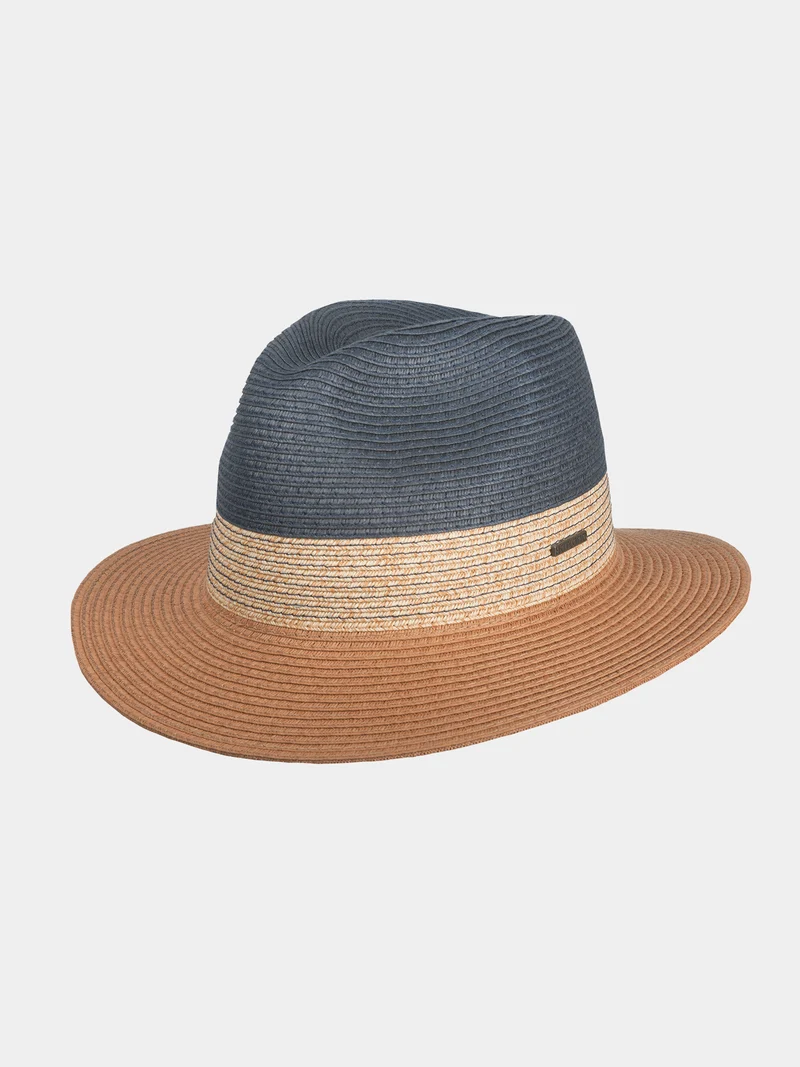 Emanuel - Toyo hoed - Marine blauw