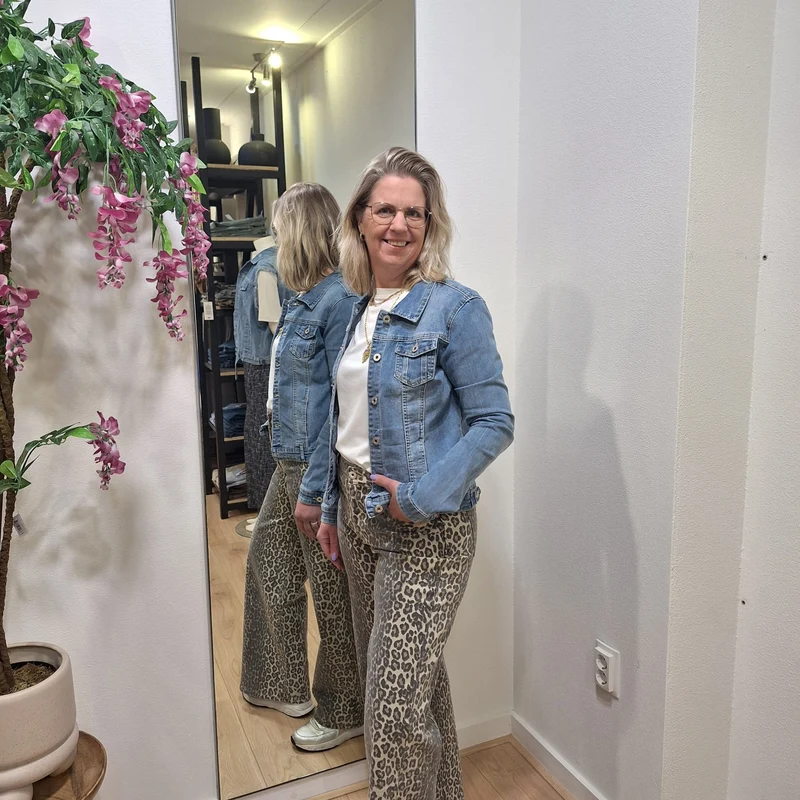 Zac&Zoe Spijkerjas jackie Blauw