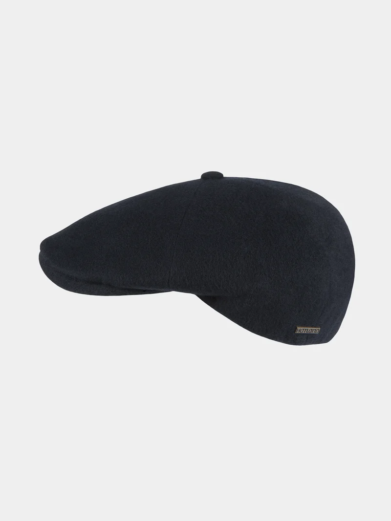 Brave - Kasjmieren flat cap - Marine blauw
