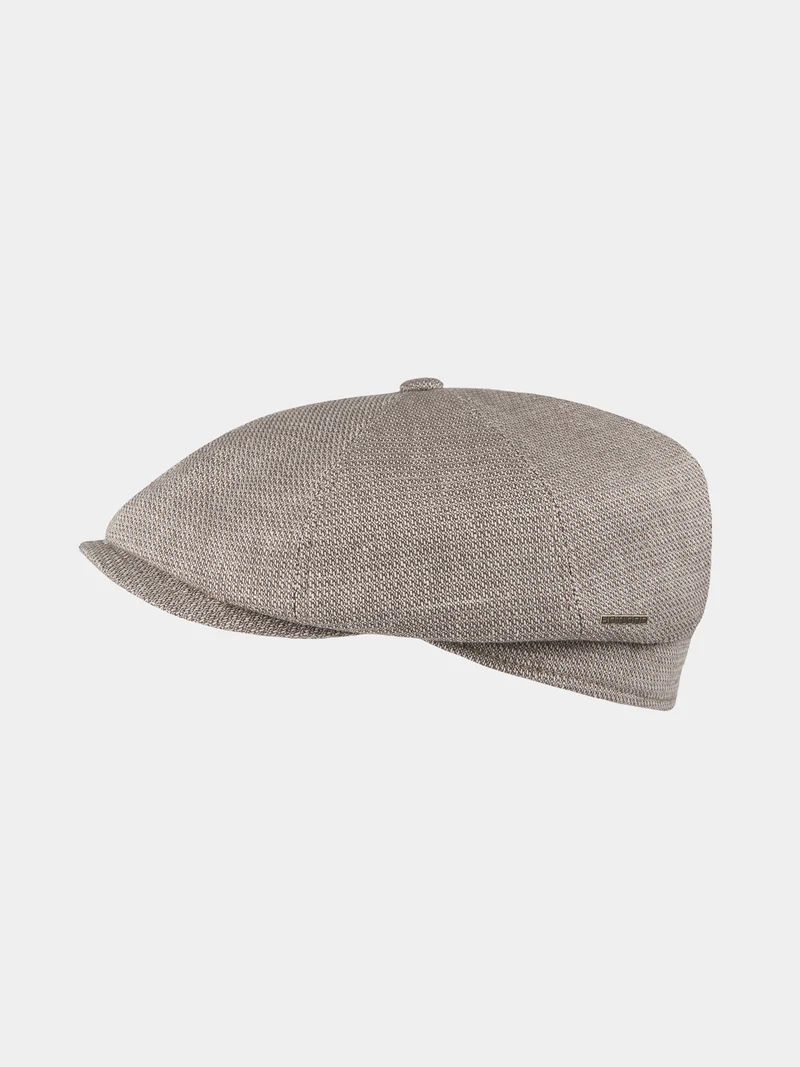 Cairo - Linnen flat cap - Beige