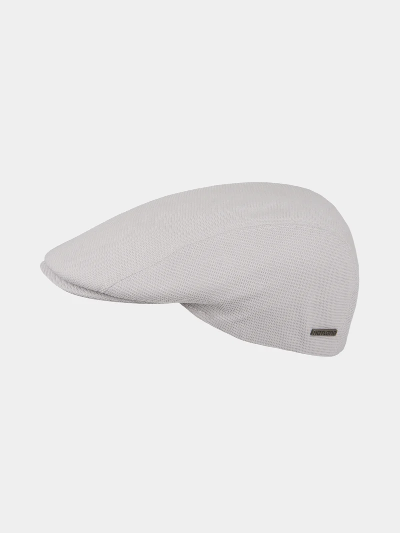 Club - Effen flat cap - Licht grijs