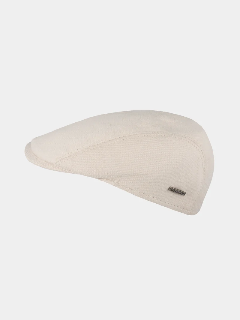 Club - Effen flat cap - Klei