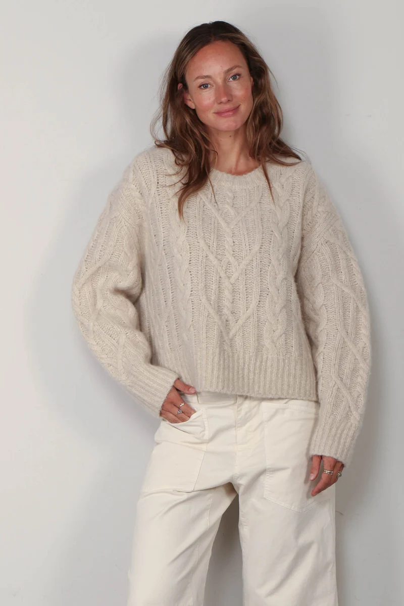 Nili Lotan - Sweater - Ashley - Beige Melange